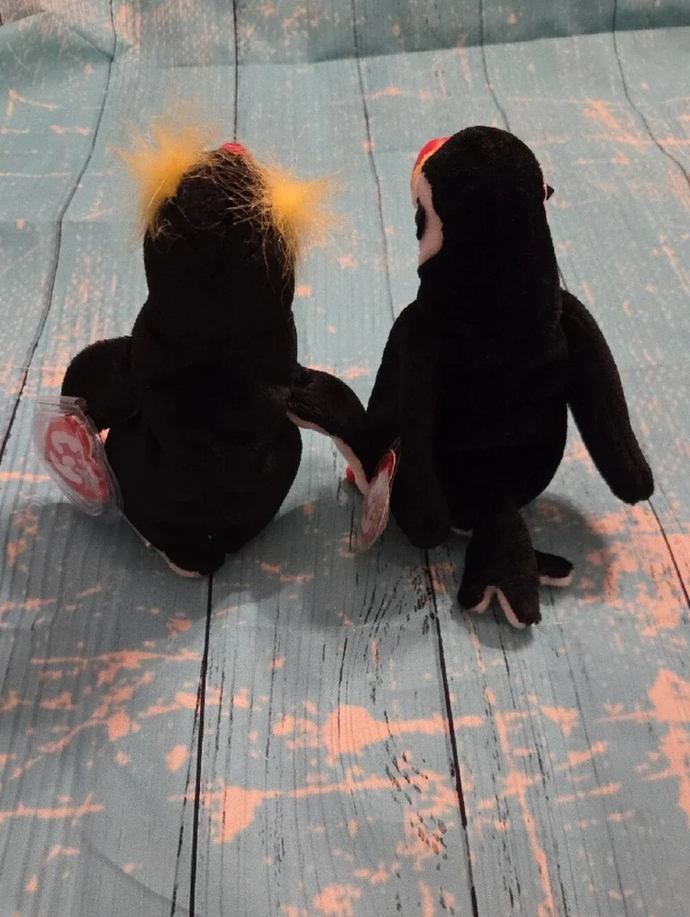 Ty Frigid & Puffer Beanie Babies
